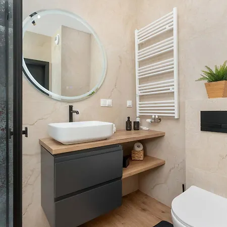 Апартаменты Jasny I Elegancki Pastelowa Z Parkingiem By Renters
