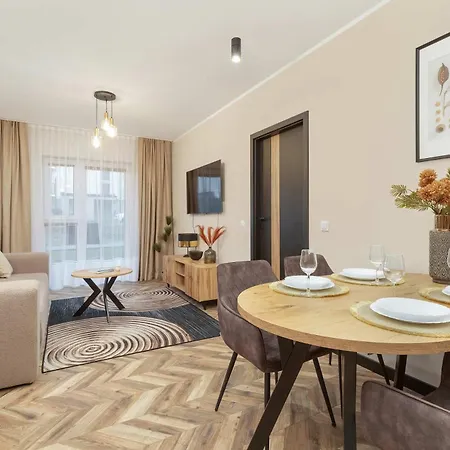 Jasny I Elegancki Pastelowa Z Parkingiem By Renters Διαμέρισμα Γκντανσκ