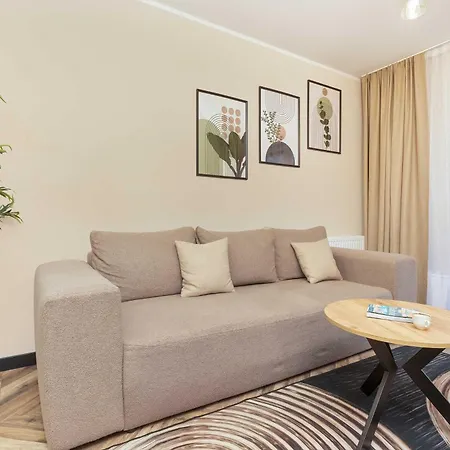 Jasny I Elegancki Pastelowa Z Parkingiem By Renters Γκντανσκ