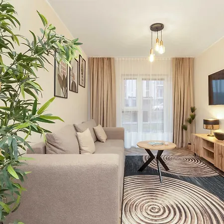 Апартаменты Jasny I Elegancki Pastelowa Z Parkingiem By Renters