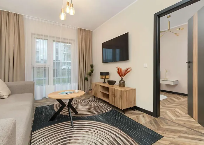Appartement Jasny I Elegancki Pastelowa Z Parkingiem By Renters Gdańsk