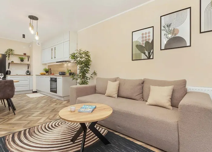 Appartement Jasny I Elegancki Pastelowa Z Parkingiem By Renters Gdańsk